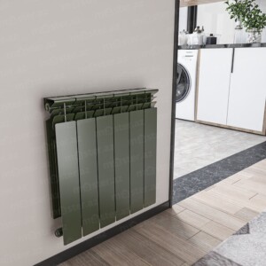 Dilim radiator İtalya Rəngli yaşil