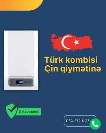 Türk kombileri ucuz qiymete